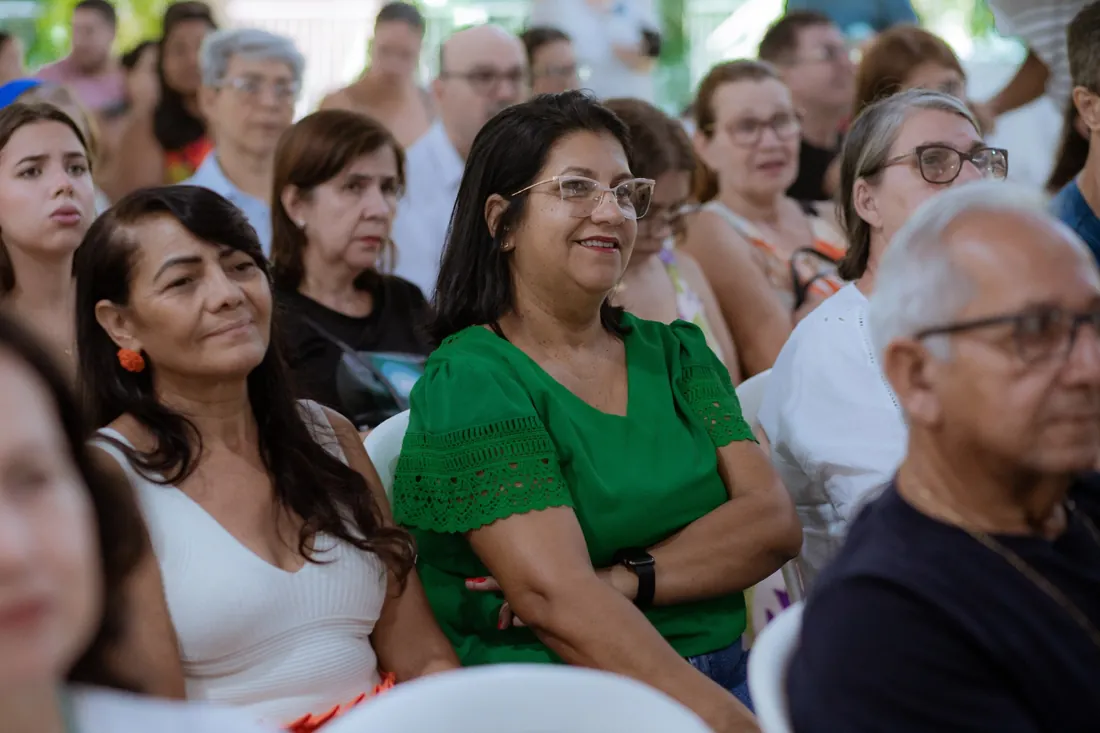 Participantes reunidos em um encontro do Grupo Alma